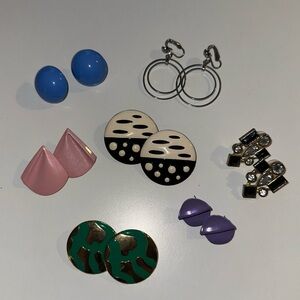 Assorted Vintage Earrings Set